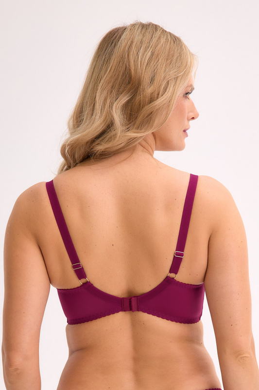 Biustonosz Semi-Soft Veronika bordo 931 - Gaia