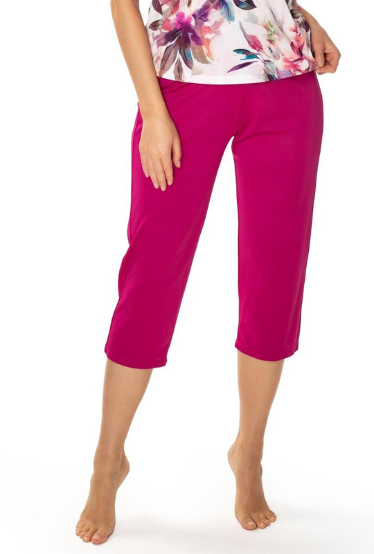 Spodnie piżamowe Larisa fuksja 6682 - Mewa