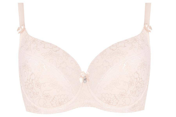 Beżowy usztywniany biustonosz Unikat BONA