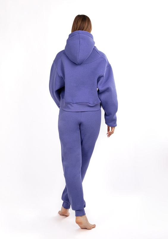 Ciepły komplet dresowy, bawełniany Dk-k-b16 jasny róż Dkaren