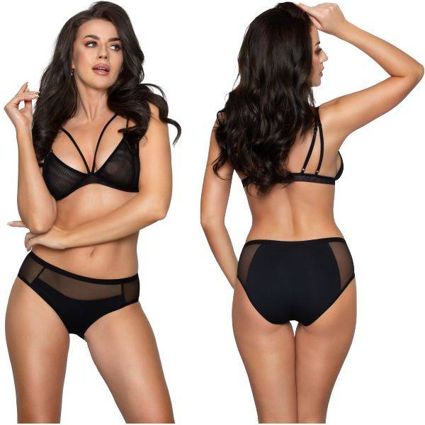 Czarne figi damskie Babell 178