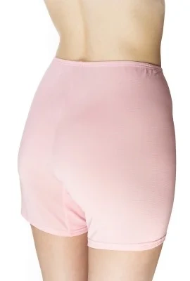 Różowe bokserki/reformy Mewa 4140 Maja z jedwabiu Vistex