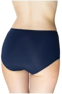 Klasyczne majtki damskie z wciąganą gumką Mewa 6340 Eliza w kolorze granatowym