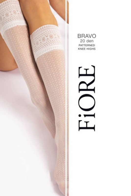 Fiore G2148AU BRAVO - Podkolanówki 20 den black