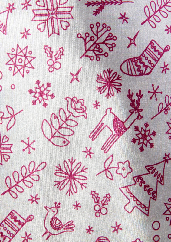 Halka CHRISTMAS DK-HK - satyna 015 - Dkaren