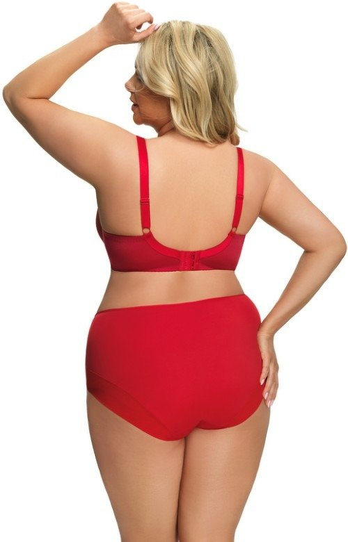 Czerwone figi damskie Gorsenia K497 Paradise