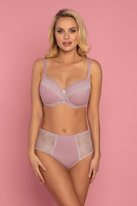 Wrzosowy usztywniany biustonosz VENA VB-434