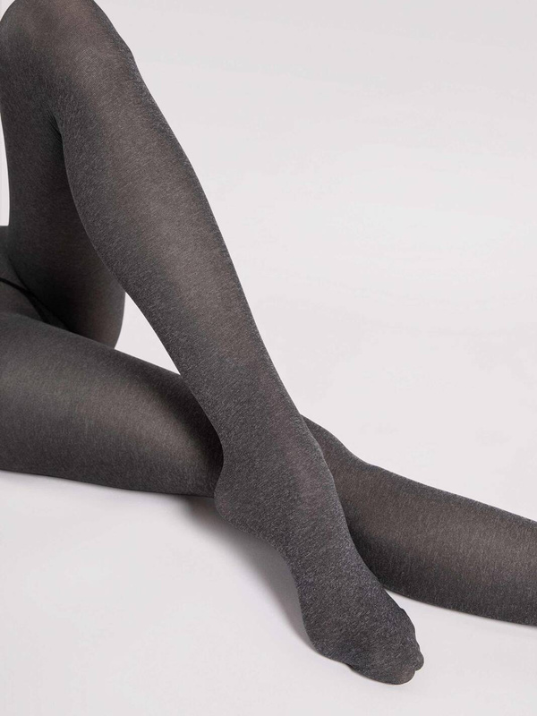 Półkryjące rajstopy z mikrofibry Fiore PAULA 40 DEN w kolorze burgundowym