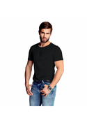 Czarny t-shirt męski MEWA 6088 James