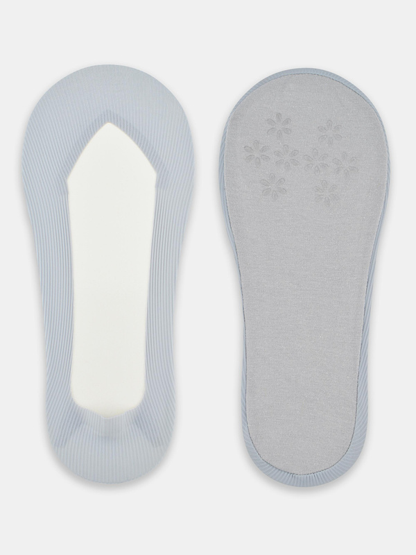 Stopki niskie laserowe silikon ABS szare - Noviti SN037