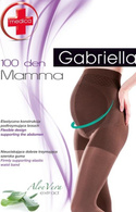 Rajstopy ciążowe damskie Gabriella - Mamma 100 den hazel OSTATNIA SZTUKA