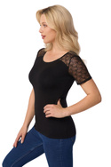 Czarna bluzka damska Babell ODETTA 