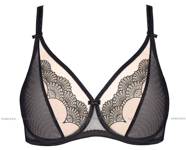 Miękki biustonosz na duże biusty Gorteks HEIDI/B2