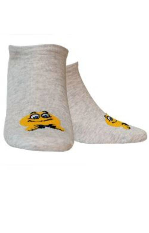 Stopki damskie Wola - Buźka - Emotki / turkusowe