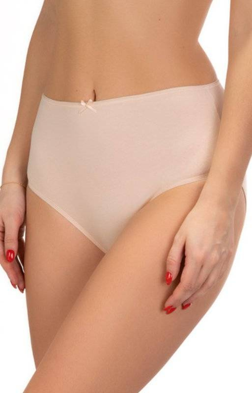 Bawełniane wysokie figi damskie Lama - 400 Midi czarne