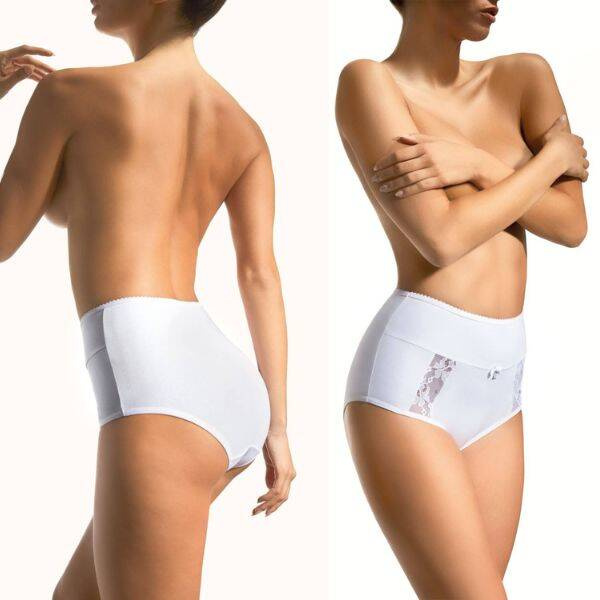 Bawełniane figi z wysokim stanem Babell 005 S-4XL