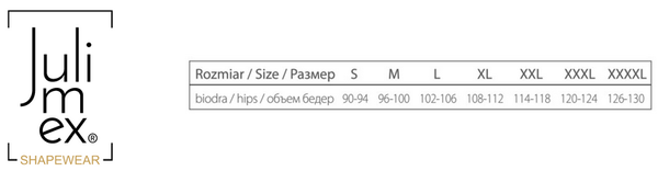 Bermudy wyszczuplające z wysoka talią Julimex 269