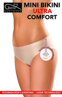 Gatta Mini Bikini ULTRA Comfort - Laserowo cięte /  czarne