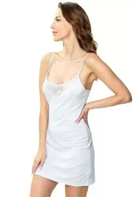 Krótka biała haleczka Mewa Tatiana 6546