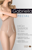 Wysokie, korygujace rajstopy Gabriella High Shaper 20 den