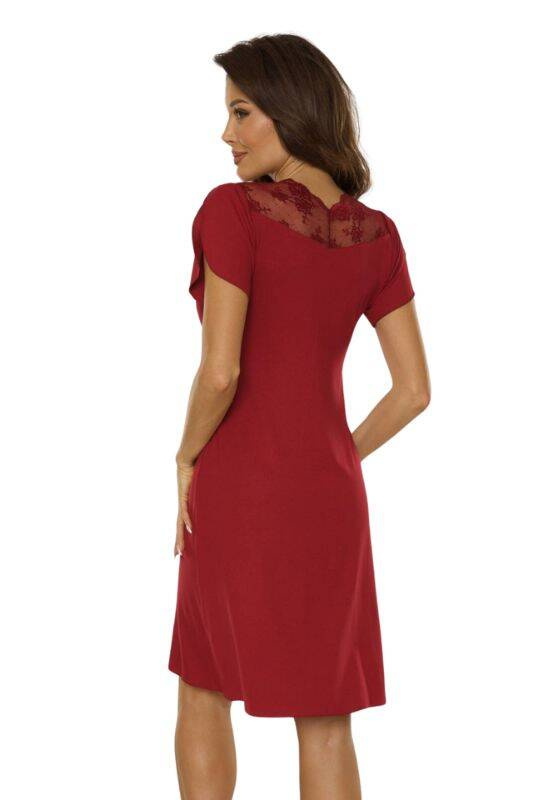 Elegancka koszula z krótkim rękawkiem De Lafense 754 Lilian S-4XL