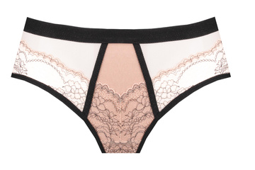 Bokserki ATINA beżowy - Unikat