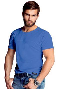 Niebieski t-shirt męski MEWA 6088 James