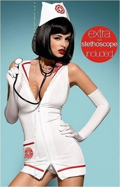 Emergency dress kostium  + stetoskop