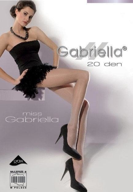 Rajstopy Gabriella Miss (classic) 15/ 20 den GAZELA || CIEMNY beż