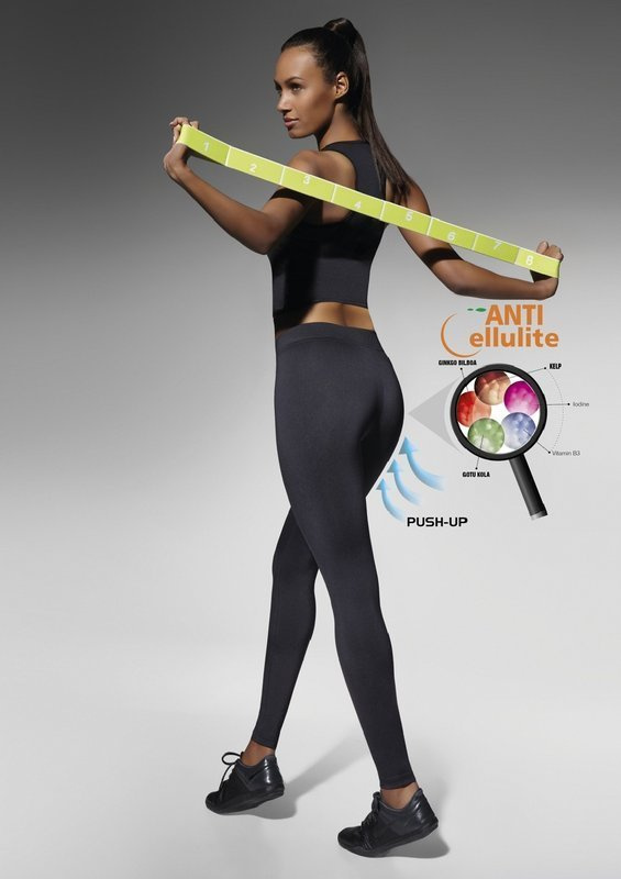 Sportowe legginsy Bas bleu RILEY 90 , z efektem antycellulit i push up